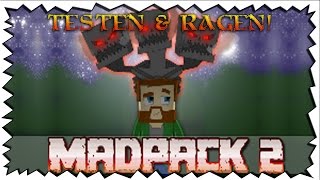 Testen & RAGEN! - Minecraft MADPACK 2 - Hart & UNFAIR! | TheNodop