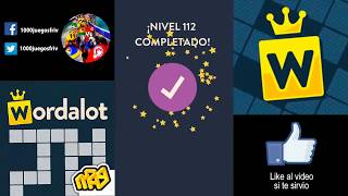 Wordalot Nivel 111, 112, 113, 114, 115, 116, 117, 118, 119 y 120