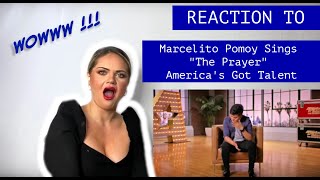 Holistic NYC Voice Teacher reacts to ➠ Marcelito Pomoy Sings "The Prayer" America's Got Talent