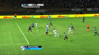 Gol de Romero. Belgrano 1 - Quilmes 1. Fecha 9. Primera División 2015. FPT