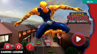 Flying Spider Hero Survival Android Gameplay HD