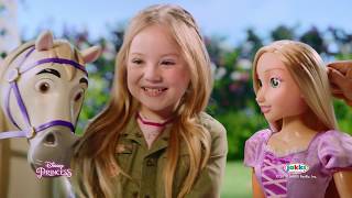 Disney Princesses Raiponce - Maximus et Raiponce 80 cm / Jakks Pacific