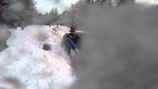 Ралли Пено 2014 уход с трассы (Rally crash 2014)