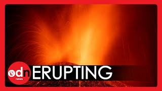 New Volcanic Vent BURSTS on La Palma as Residents Flee