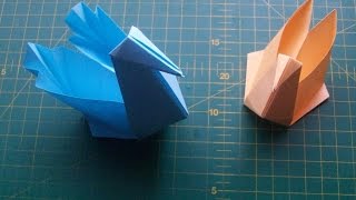Как Сделать из Бумаги Поделки Своими Руками: Лебедь Коробочка Оригами. Origami Swan