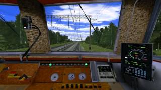 Trainz 2012. Обзор карты СПб-Пупышево. Обзор ЭТ2-014 тест звуков.