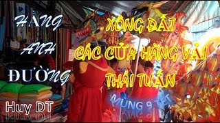 Lsr Hằng Anh Đường đi Xông Đất tại chợ vải Soái Kình Lâm - Mùng 9 Tết 2019 ✓ Huy DT