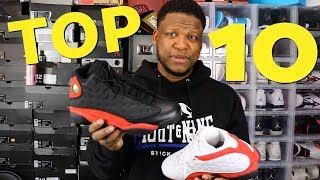 VS. SNEAKER BATTLE!!! TOP 10 OF 2017!!! WHO WILL WIN!!! (NIKES AND JORDANS)
