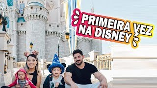 PRIMEIRA VEZ NA DISNEY - MAGIC KINGDOM #FamiliaCastricini #ep03 | Kathy Castricini