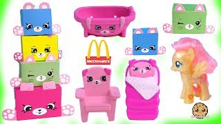 McDonalds Happy Meal 2018 Happy Places Shopkins Petkins + Surprise Blind Bags