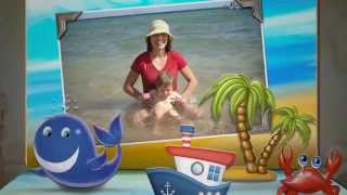 Кинига про Машу и Маму.  (3D Pop Up Book)