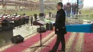 Oct 26, 2012 Russia_Medvedev opens new chemical production plant in Cherepovets