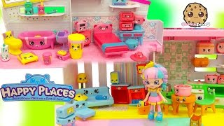 All 4 Shopkins Petkins Decorator's Packs with Blind Bags In Rainbow Kate's Happy Places Home