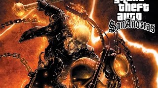 GTA SA — Мод — Призрачный Гонщик