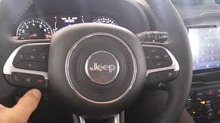 Jeep Renegade PCD 2019 com ar digital e vários acessórios instalados no sistema original