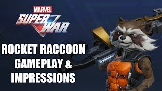 Marvel Super War - Rocket Raccoon First Impressions & Gameplay