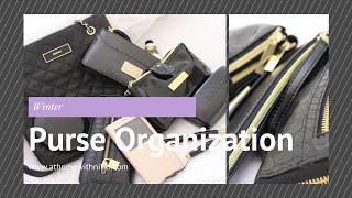 Purse Organization: Winter Edition