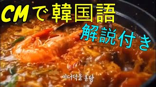 【#9韓国語】韓国CMで韓国語ㅣ海鮮ラーメンㅣ解説付きㅣ韓国語単語ㅣ韓国語表現ㅣ擬声語ㅣ擬態語ㅣ海鮮ㅣ