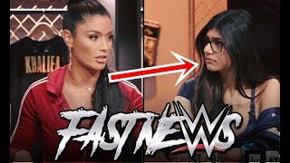 EVA MARIE HUMILHA MIA KHALIFA EM DEBATE - FASTNEWS