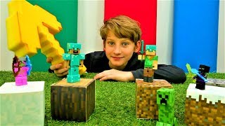 Секреты игры Майнкрафт - Стив на соревнованиях! - Игра не по правилам.