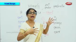 Vowel Songs Class - 1 || kids educational videos preschool || Phonics learning videos