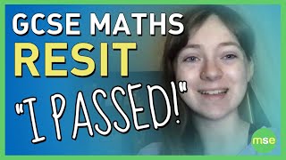 GCSE Maths Resit | Reacting to GCSE Results | Passing GCSE Maths Retake | AQA GCSE Maths