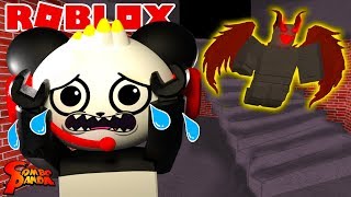 WHAT'S IN THE HOTEL BASEMENT IN ROBLOX ! Let's Play Roblox Basement Story with Combo Panda