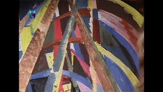 Уроки рисования (№ 98) гуашью. Учимся передавать ритмические цветовые ряды