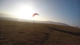Paramotor Sport Sibiu una din aterizarile lui Luci
