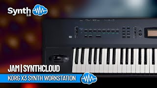 KORG X3 SYNTH WORKSTATION | Jam | Synthcloud