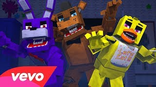 "REPTAN A LA HABITACIÓN" | FIVE NIGHTS AT FREDDY'S PARODIA MUSICAL DE MINECRAFT