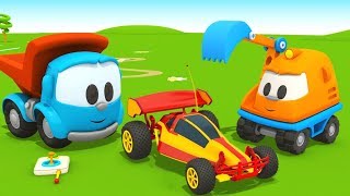Cartoni Animati per Bambini - Leo il camion curioso e la macchinina telecomandata