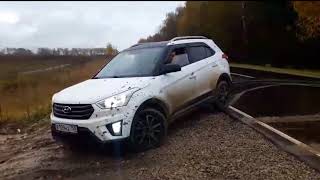 Creta 4wd на бездорожье 15.10.2017