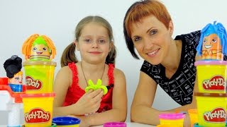 Салон красоты плейдо.  Игры для девочек.