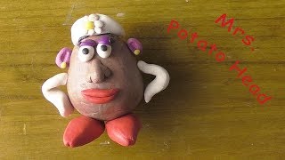 История игрушек Лепим Миссис картофельная голова #историяигрушек #своимируками #какслепить