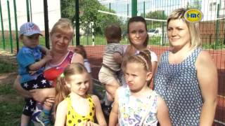 Новой Ольховке  - новую спортивную площадку