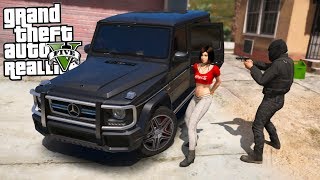 РЕАЛЬНАЯ ЖИЗНЬ В GTA 5 - МОЮ ЖЕНУ НАСТЮ ПОХИТИЛИ!