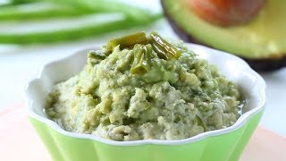 Green beans chicken avocado baby food recipe +6M