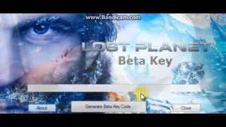 Lost Planet 3 Beta Key Generator PC download