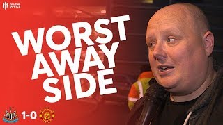 NO WORSE TEAM AT ST. JAMES'! Newcastle 1-0 Man United Oppo Fan Cam