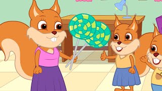 Famille d'Écureuil - Maman Sait ce Que Les Enfants Adorent Vidéos Animé 2020 en Français 13+