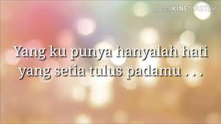 Cinta Luar Biasa - Andmesh Kamaleng by. Della Firdatia ( video lyrics)