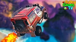 Игровой мультик про машинки Экстремальные трюки крутые тачки Гонки на бешеных скоростях для детей