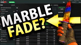 CSGO BETTING: SO CLOSE TO A M9 MARBLE FADE KNIFE! (CS:GO GAMBLING KNIFE)