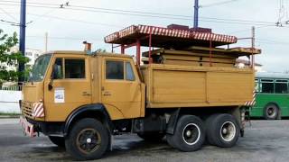 Как делали тюнинг на грузовики МАЗ 500 и КамАЗ.