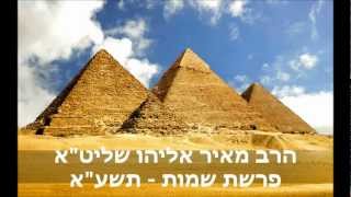 הרב מאיר אליהו-פרשת שמות-תשע"א / Rabbi Meir Eliyahu ✔