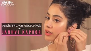 Get Ready With Janhvi Kapoor | Brunch Makeup Look | Easy Day Time Look | Nykaa