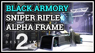 Sniper Rifle Alpha Frame Destiny 2 Black Armory