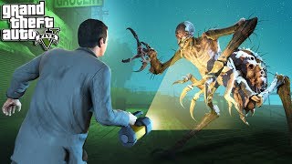 СТРАШНЫЙ МОНСТР ВЫРВАЛСЯ НА СВОБОДУ И НАПАЛ НА МЕНЯ В ГТА 5 МОДЫ! ОБЗОР МОДА В GTA 5! ГТА MODS ИГРЫ