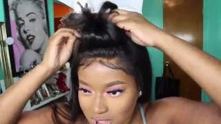 LACE FRONTAL HAIRSTYLES | Feat. Ali Moda Hair - Aliexpress